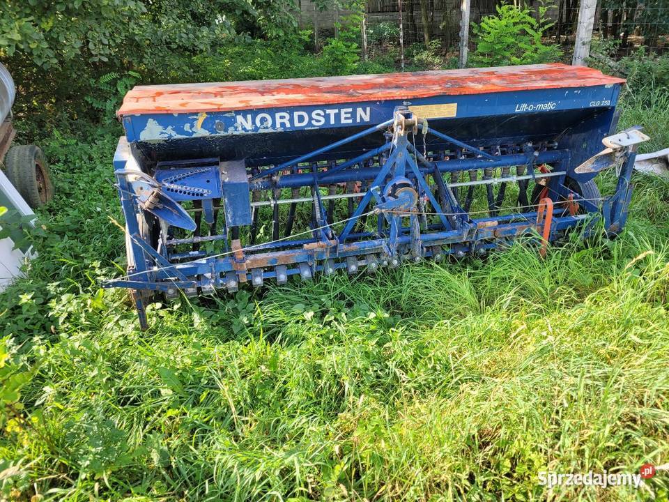 Siewnik zbożowy nordsten 25m clg 250 Oksa