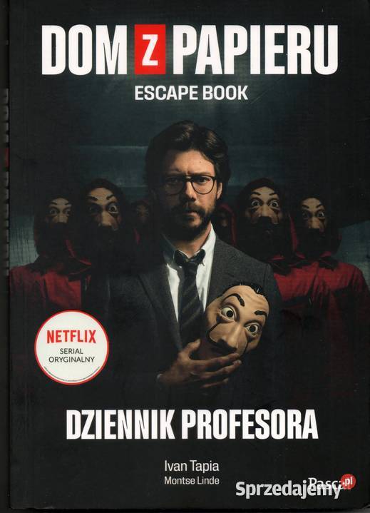 Dom z papieru Dziennik profesora Escape book Gdańsk
