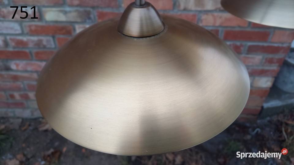 Żyrandol metalowy trzypunktowy kolor satynowy Gawroniec