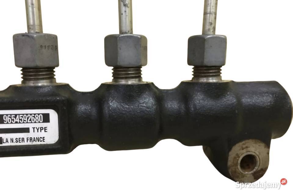 LISTWA WTRYSKOWA PRZEWODY CITROEN BERLINGO III