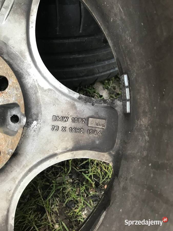 4 Koła Felgi Aluminiowe BMW 16 opony letnie Jaworzynka