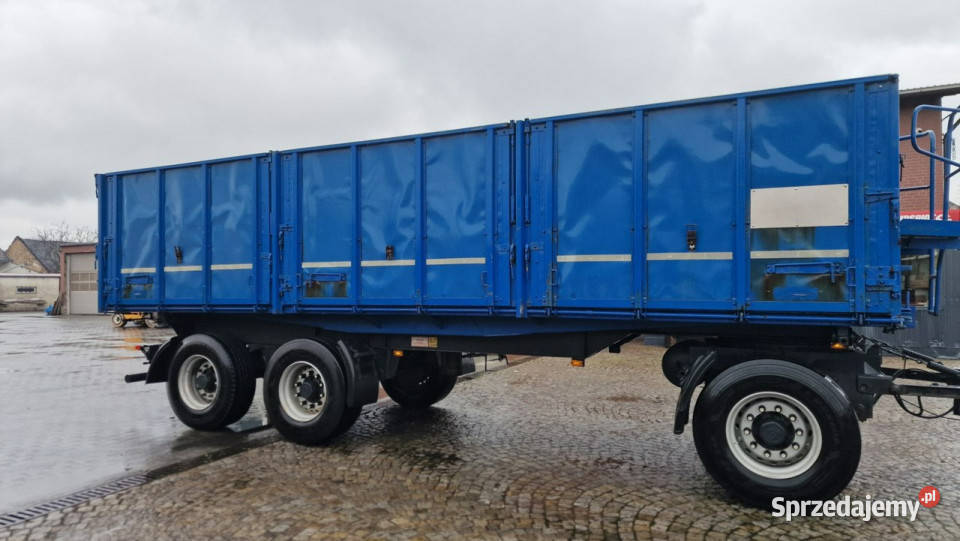 Przyczepa transportowa Babelsberg Kroger HKD 402 opolskie Głogówek