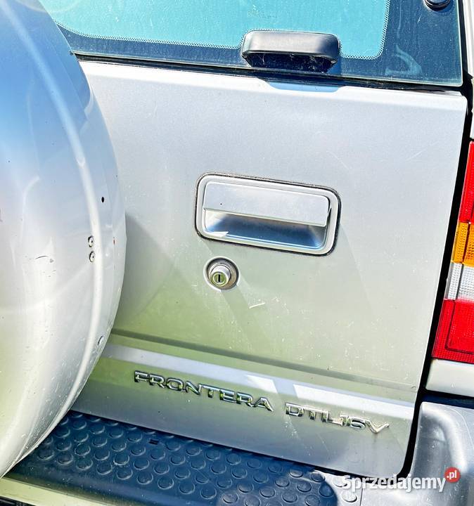 OPEL FRONTERA B 2003 WKŁADKA ZAMKA KLAPY terenowe Klapy bagażnika Radom