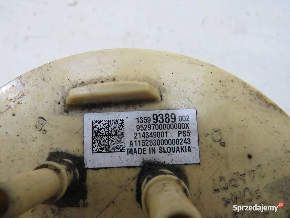POMPA PALIWA 16 CDTI OPEL ASTRA K HB 13599389