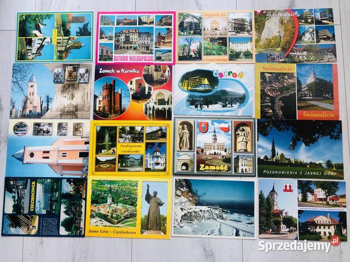 Kartki pocztowe kolekcje stare polska zagranica Łódź