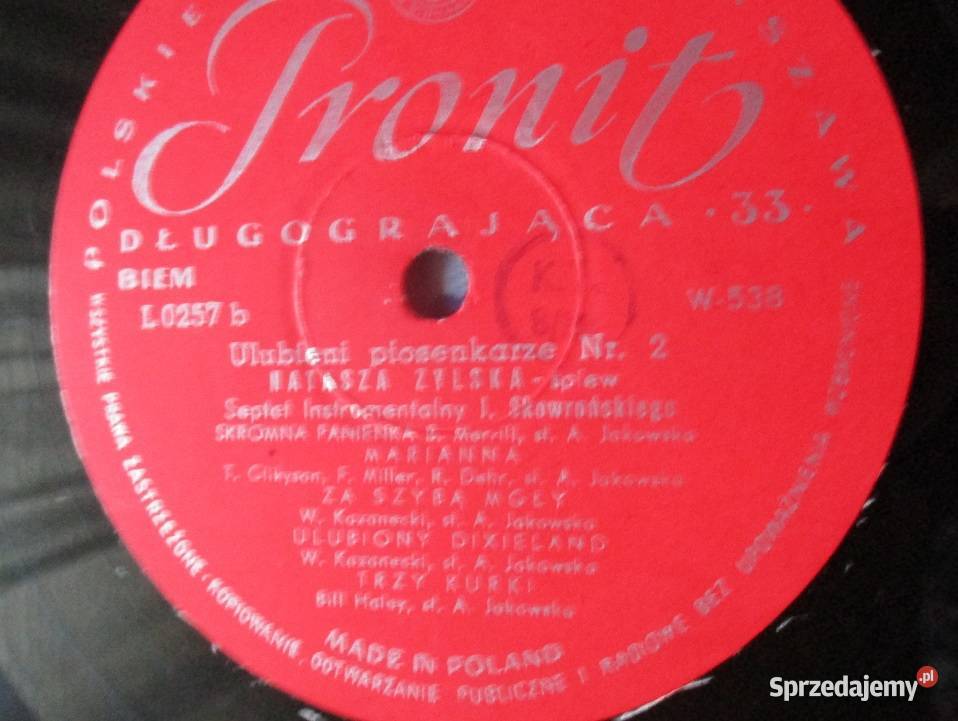 Ulubieni piosenkarze 2 Zylska Gniatkowski płyta łódzkie Łódź