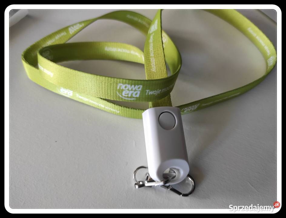 smycz zielona kabel przejściówka mikro USB