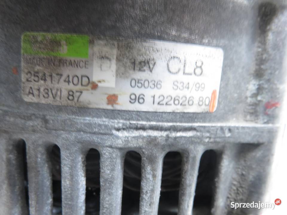 ALTERNATOR FIAT DUCATO II 19 D 9612262680