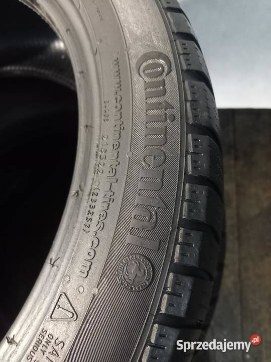 4x Opona UŻYWANA ZIMOWA 22545R17 CONTINENTAL 109 sprzedam