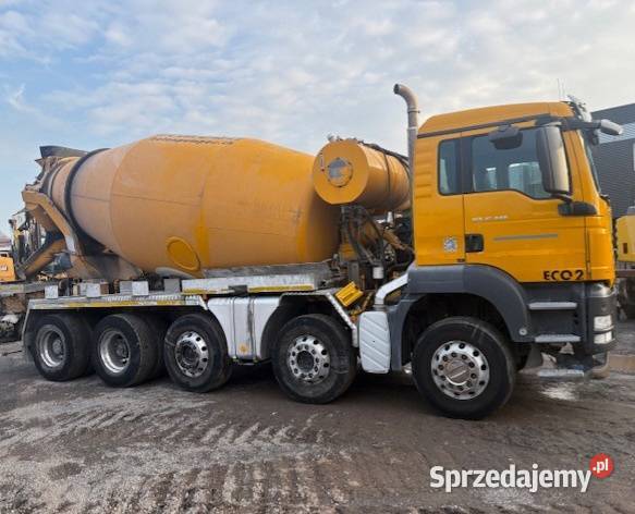 Betoniarka 5 osi 10x4 Man TGS Eur 5 automatyczna Warszawa