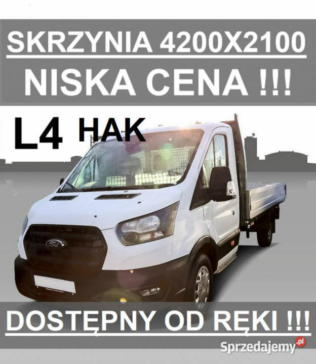 Ford Transit Skrzynia 165 4200x2100 Kamera