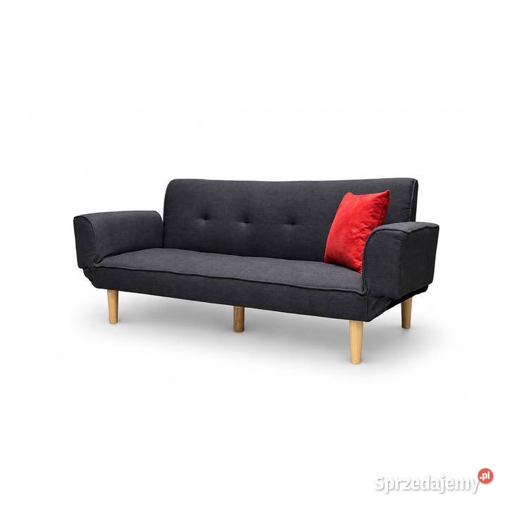 Sofa Ciemnoszara Rozkładana małopolskie Kraków