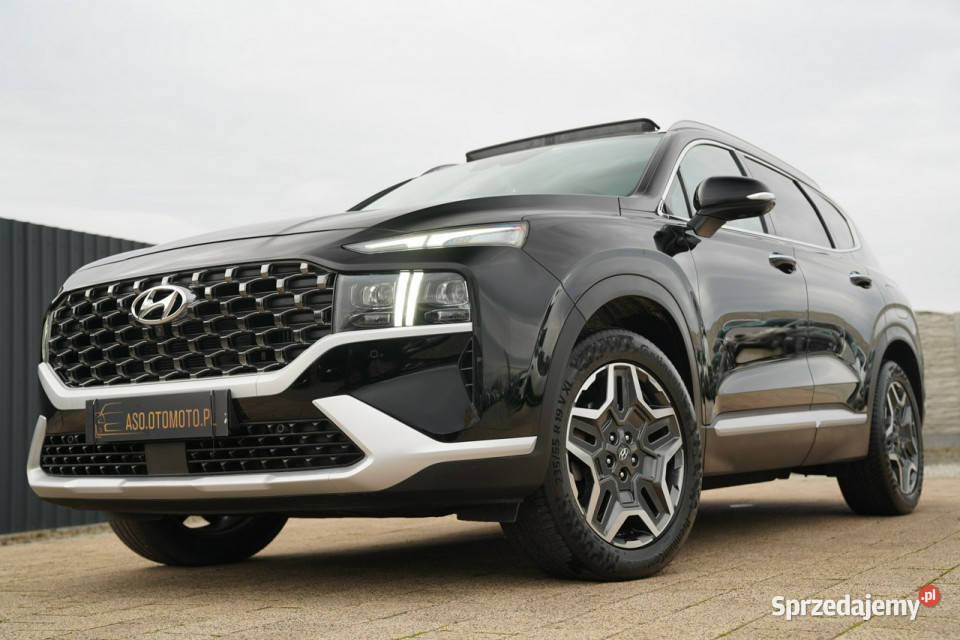Hyundai Santa Fe FUL LED panorama skóra kamery Otmuchów