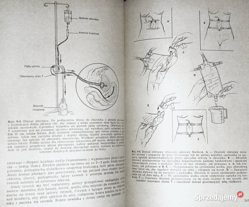 Technika zabiegów pielęgniarskich Norma Dison Rok wydania 1978 lubelskie Chełm