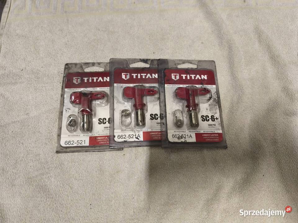 Dysze natryskowe Airless Titan Graco Wieliczka