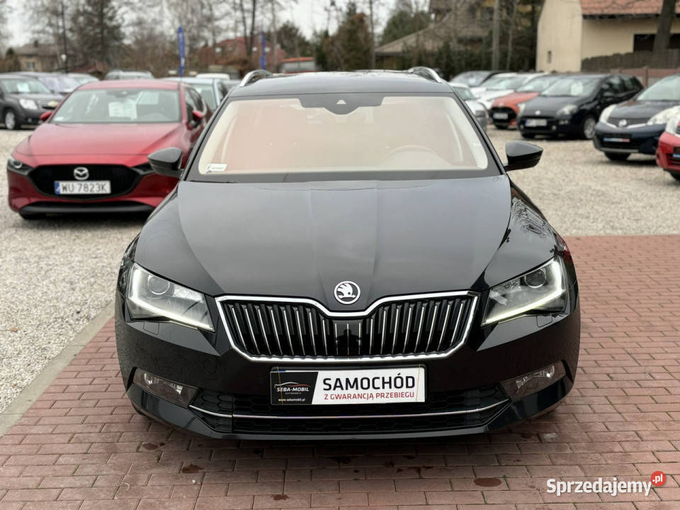 koda Superb Salon Polska DSG Niski światła przeciwmgielne