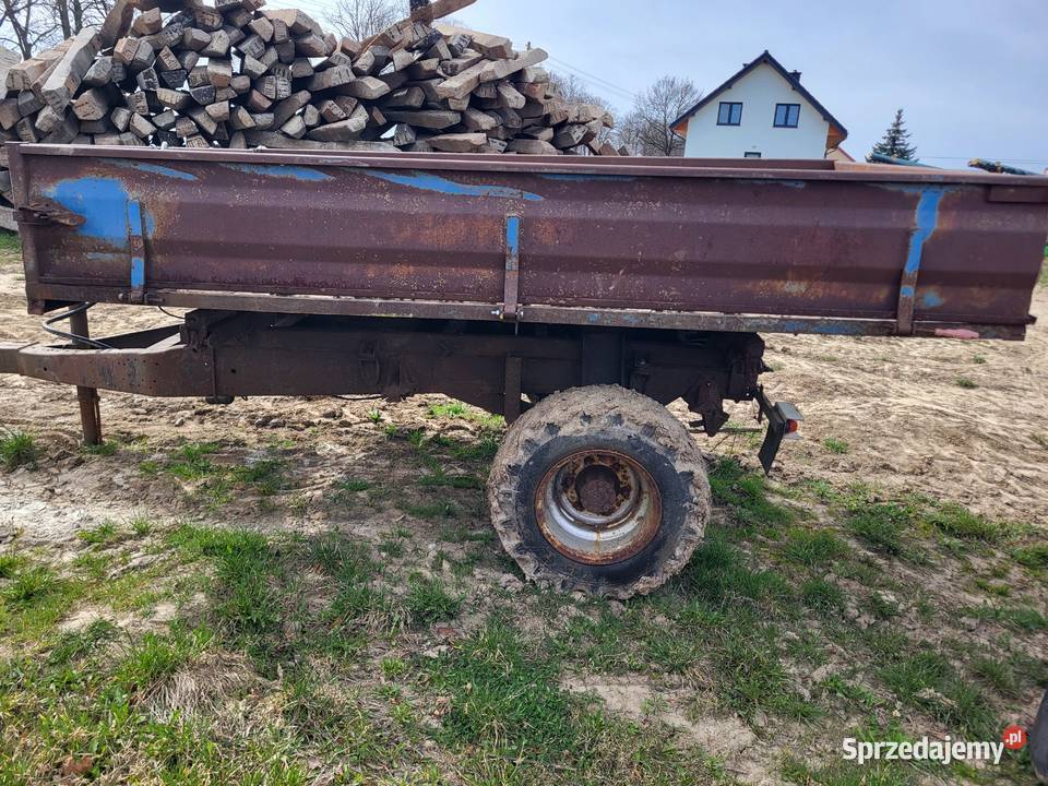 Przyczepa przeładowcza przyczepa wysokiego Wąbrzeźno