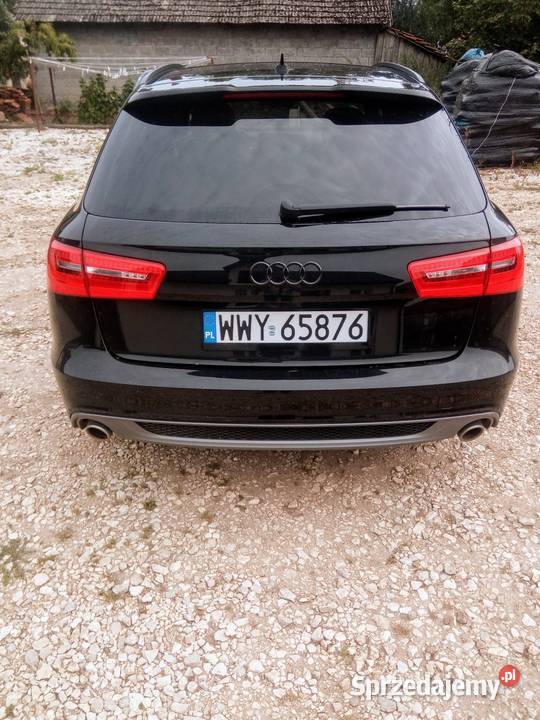 Tylna klapa z lotką lz9y audi A6 C7 świętokrzyskie Busko-Zdrój sprzedam