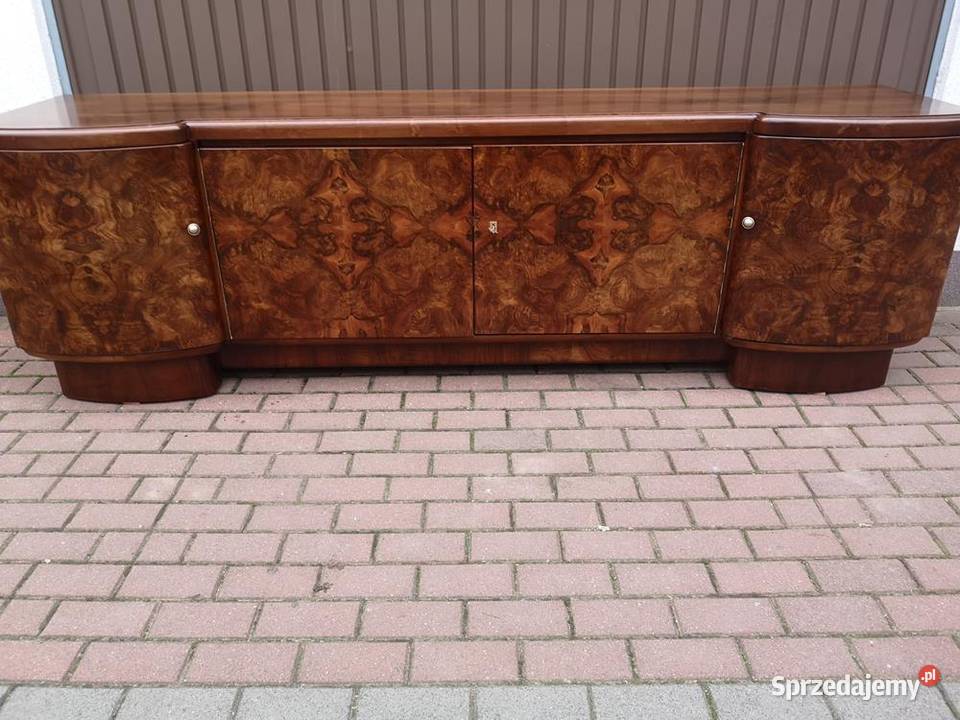 Komoda RTV ARTDECO Solidna Orzech Niska Stara wielkopolskie Swarzędz