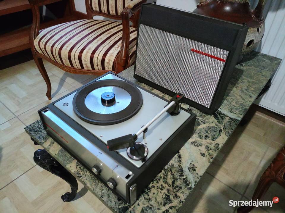 Zabytkowy Gramofon TELEFUNKEN Musicus 108V Drawski Młyn