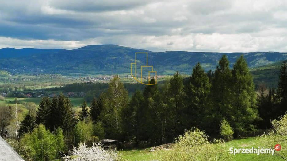 Dzialka pod Apartamenty Top stoku asfalt Karpacz