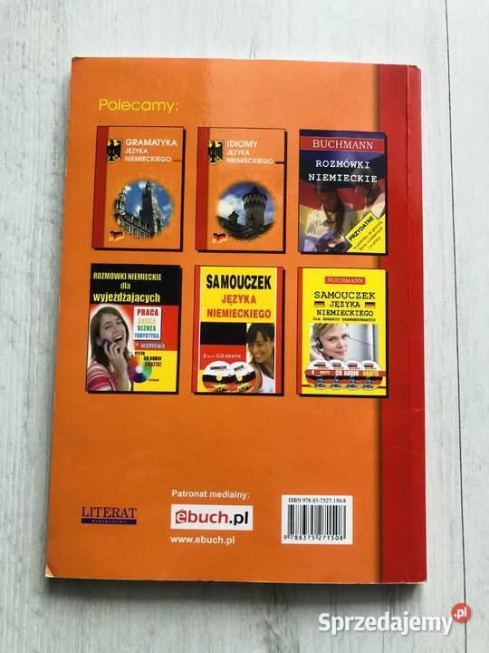 Czasowniki niemieckie z odmianami książka do Łódź