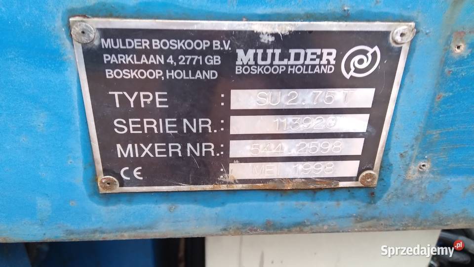 Vermeer betonomieszarka gruszka do betonu Czaplinek