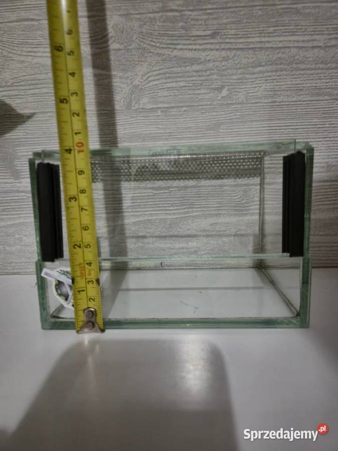 terrarium szklane proterra 15x10x10 gilotyna Jaworzno sprzedam