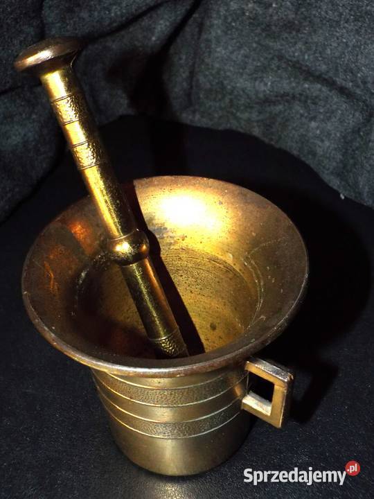 Moździeż mosiężny popularny Będzin sprzedam