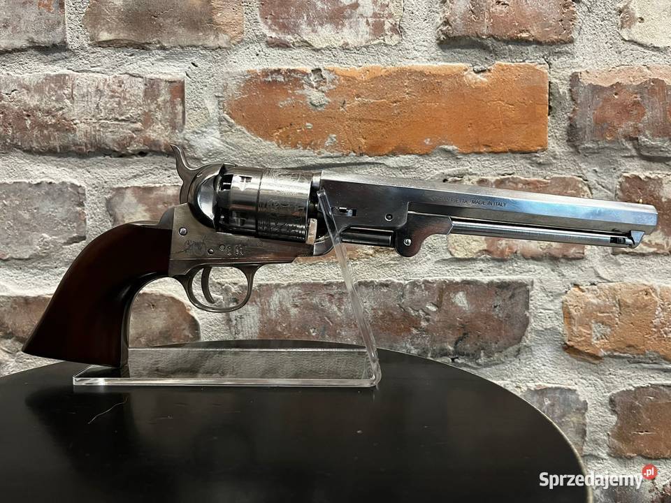 Pietta 1851 Colt Navy Yank Old Silver Steel 44 Tarnowskie Góry
