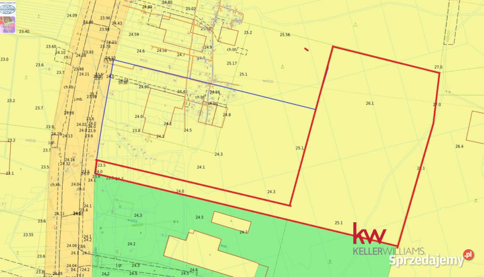 sprzedaży działki Ryjewo 2000m2