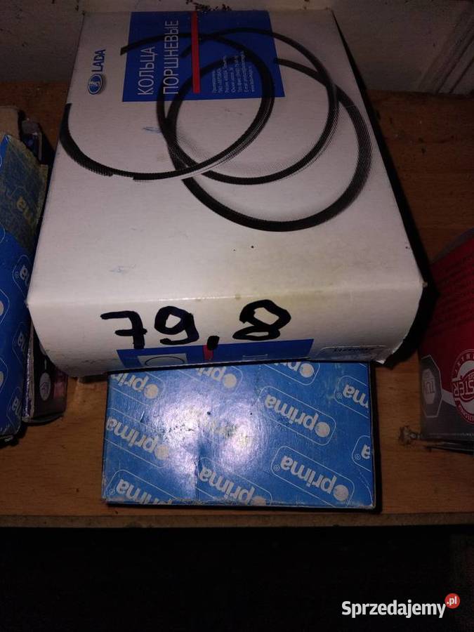 Tłoki silnika 7980 pierścienie Łada Niva 16 Blok silnika