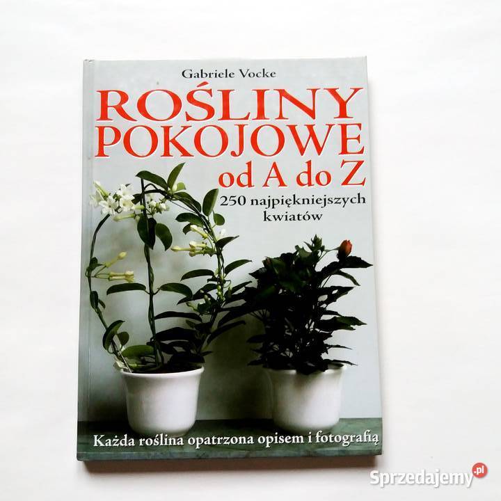 Gabriele Vocke Rośliny pokojowe A do Z 250 przyroda, krajobrazy łódzkie Łódź