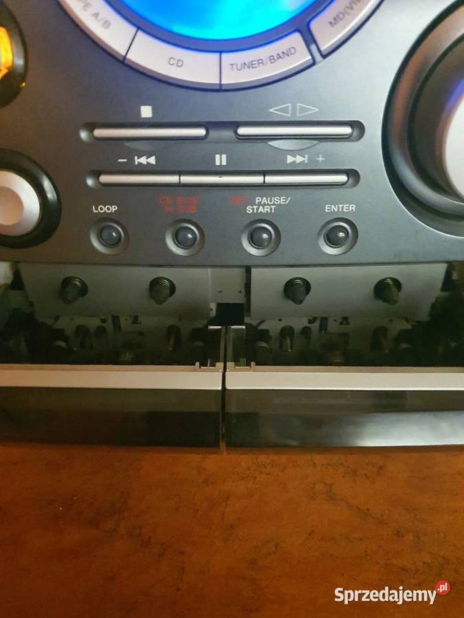 Duża wieża Sony z kolumnami bez pilota łódzkie Łódź