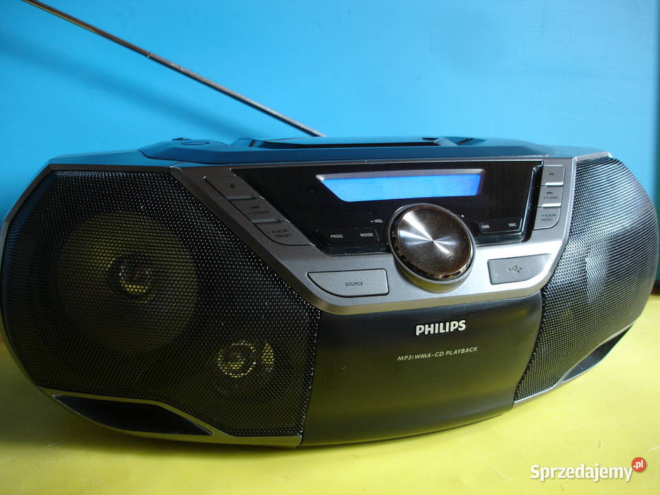 Radiomagnetofon z CD PHILIPS AZ1850 lubuskie Zielona Góra