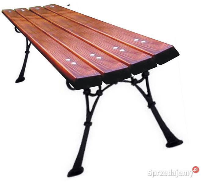 Ławka ogrodowa bez oparcia RETRO 90 żeliwne Łódź sprzedam