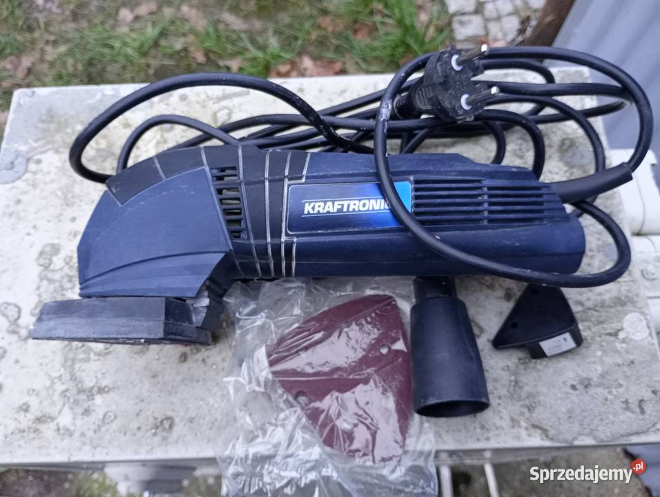 Szlifierka oscylacyjna KRAFTRONIC KT DS 190 świętokrzyskie Końskie sprzedam