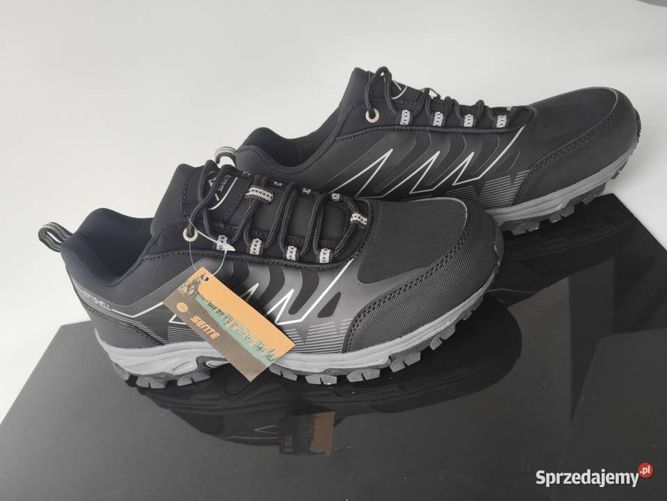 Nowe sportowe buty męskie czarne trekkingowe Trzebinia