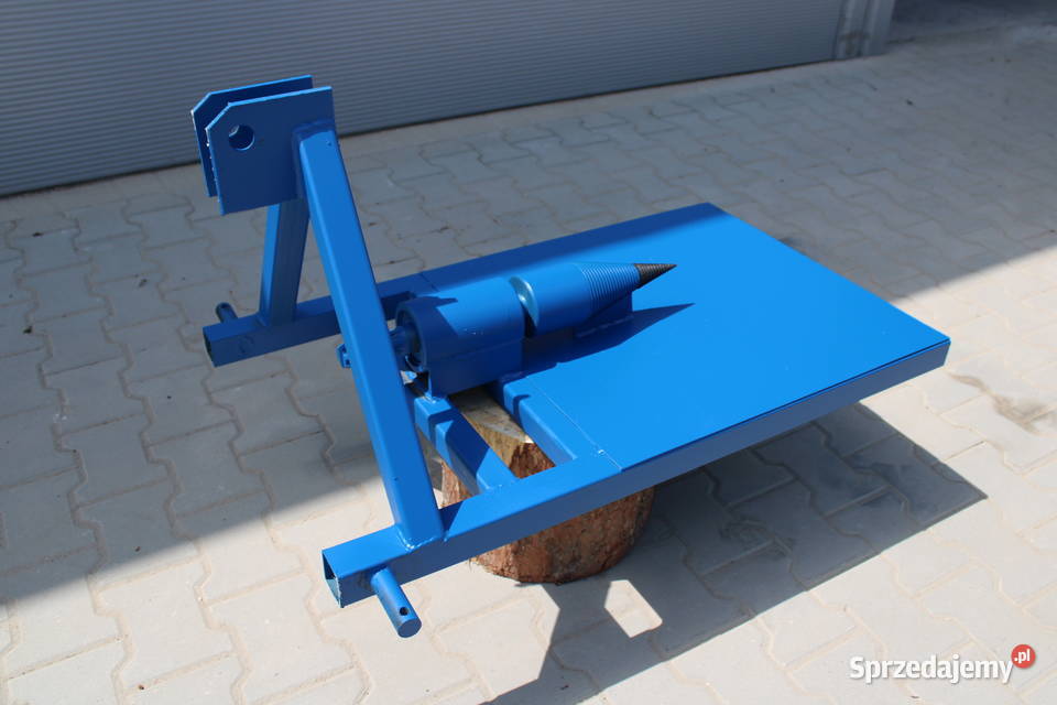 Łuparka świdrowa do drewna drzewa stożek