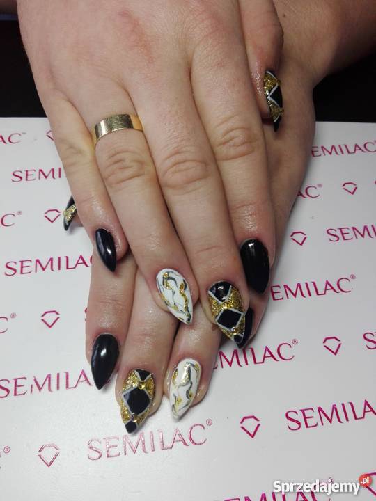 Paznokcie hybrydowe manicure przedłużenie żelowe Pielęgnacja, uroda, zdrowie Usługi Radom