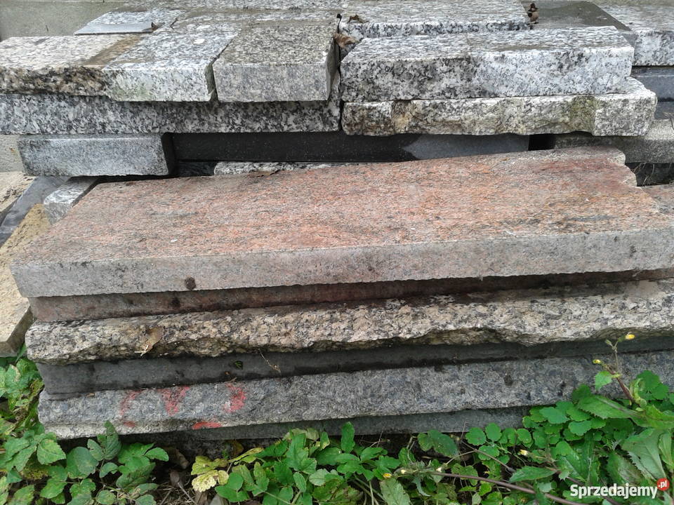 Granit płytki kostka oflis do ogrodu na chodnik Materiały budowlane Tomaszów Lubelski
