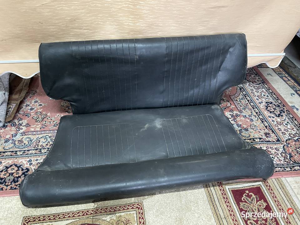 Kanapa tylna Fiat 126p skaj czarny Strzegom