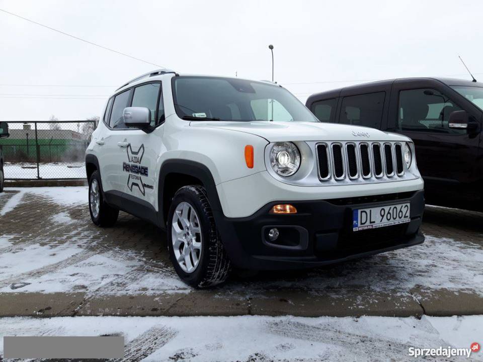 Do sprzedania Jeep Renegade nieuszkodzony bialy Legnica