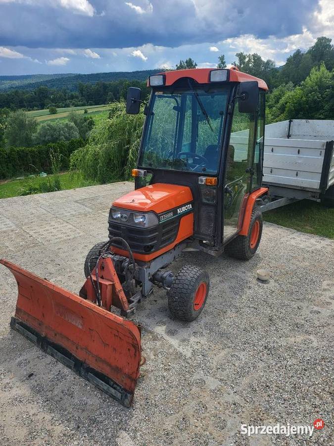 Kubota bx220 z pługiem 4x4 Tymowa