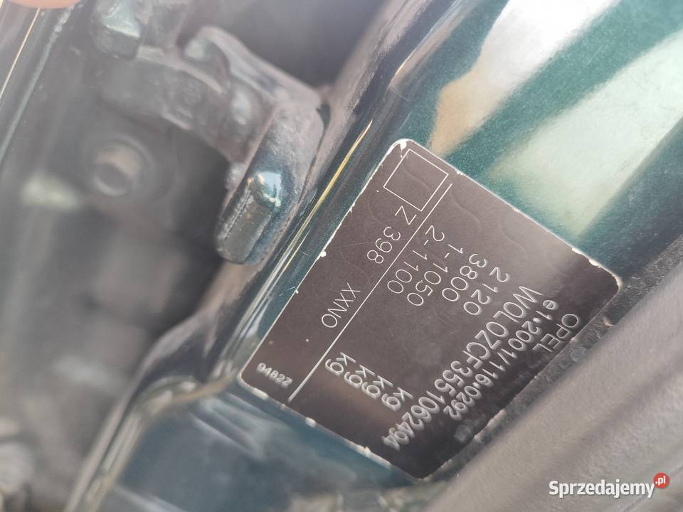 Vectra c 20t cała na graty lubelskie Rejowiec