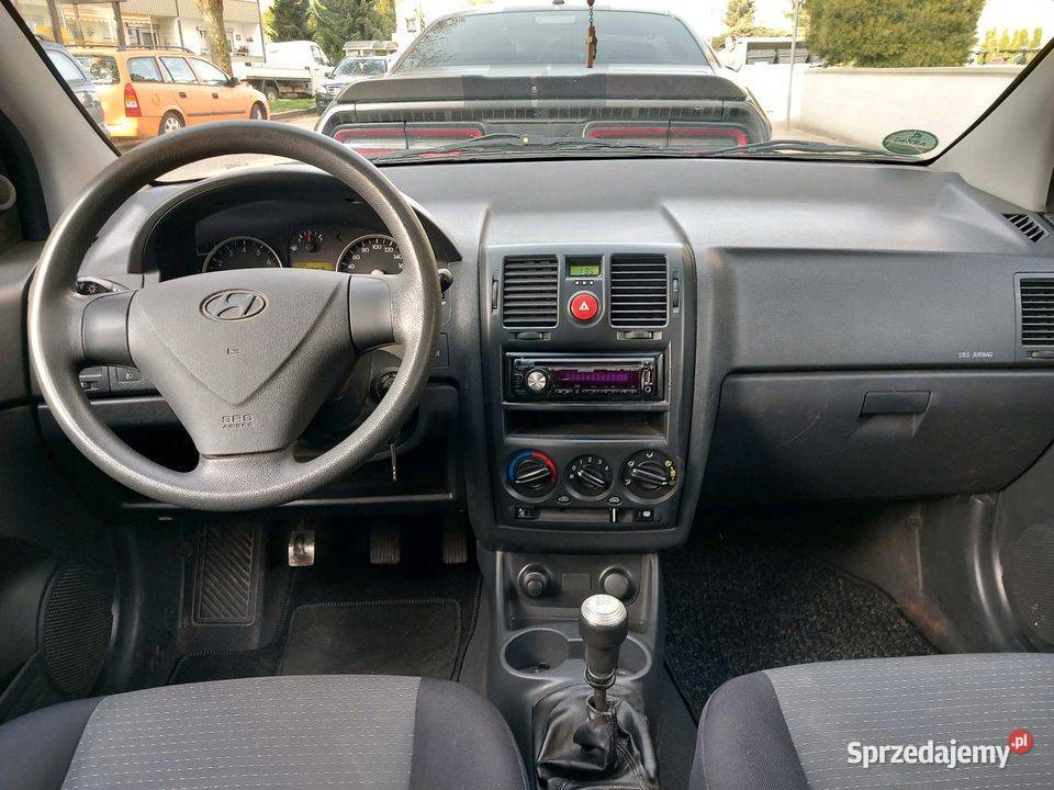 Hyundai getz deska rodzielcza konsola osobowe Wyposażenie wnętrza Ostrów Wielkopolski