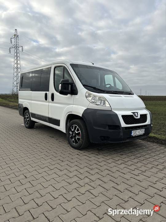 Peugeot Boxer 9 os Prywatny bez wkładu aluminiowe felgi śląskie