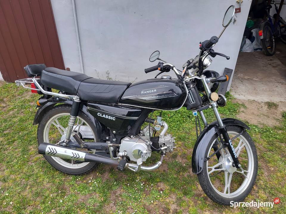 Motorower Wonjan WJ50 2014r nieuszkodzony łódzkie Wojnowice
