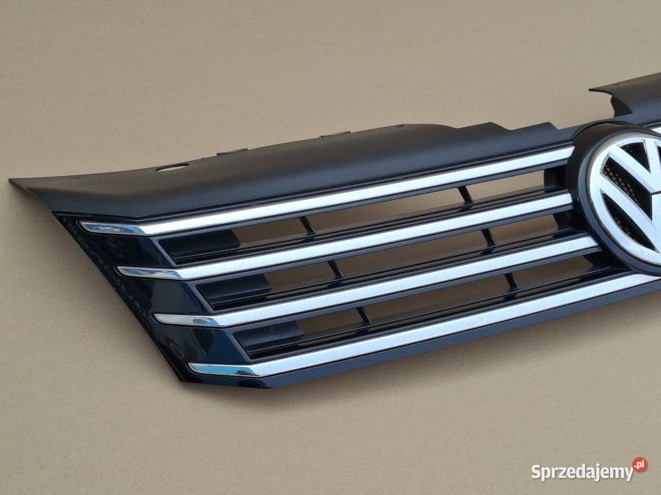VW PASSAT B7 GRILL ATRAPA CHŁODNICY CHROM Bieleń