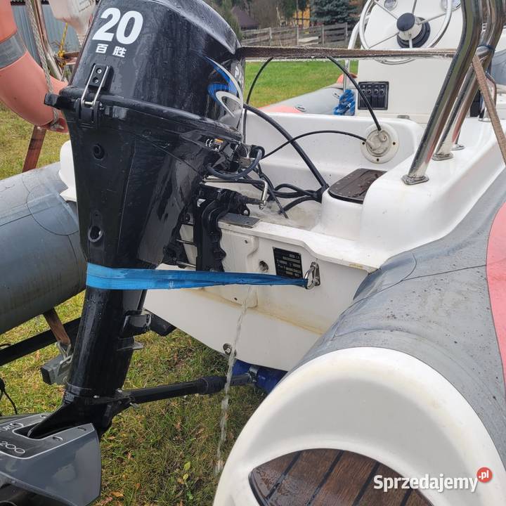 Ponton RIB 390 C z silnikiem i przyczepą Kielce sprzedam